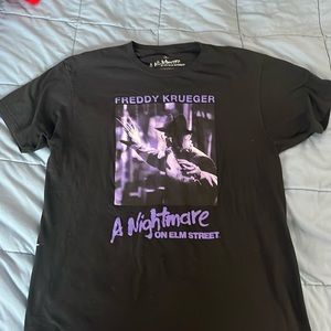 Freddy Krueger A Nightmare on Elm Street black t-shirt